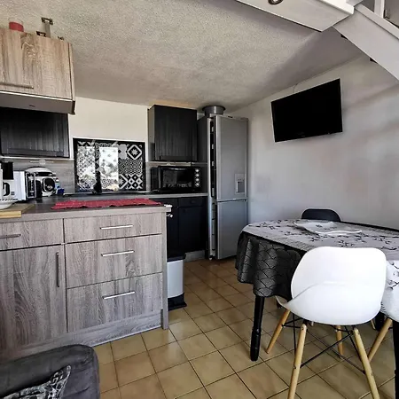 וילה Grande Bleue - 3 Mezzanine Pieces 6 Couchages Port Leucate. Ref: 3gb_383 Mae-7101 לאוקאט
