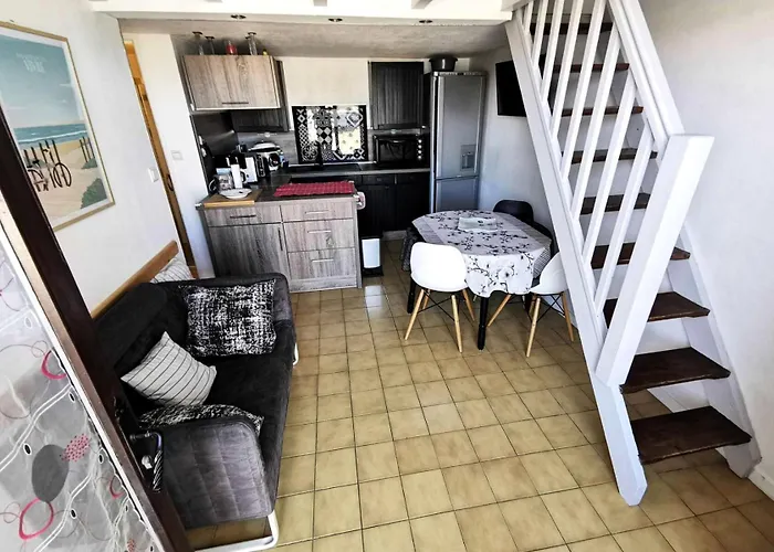 Grande Bleue - 3 Mezzanine Pieces 6 Couchages Port Leucate. Ref: 3gb_383 Mae-7101 *